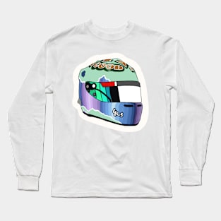 Daniel Ricciardo 2021 helmet Long Sleeve T-Shirt